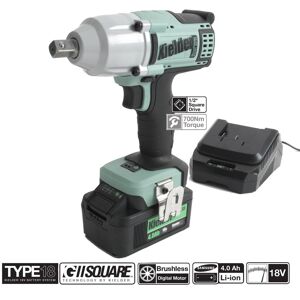 Kielder 1/2in Drive 18 Volt Brushless Impact Wrench 1 X 4.0ah 700nm Kwt-012-05 Kielder 1/2in Drive 18 Volt Brushless Impact Wrench 1 X 4.0ah 700nm Kwt-012-05