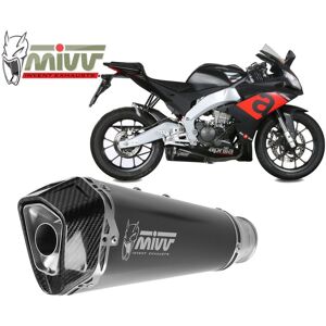 Mivv Exhaust Muffler Delta Race Black Steel Black For Aprilia Rs 125 2017 > 2020 Mivv Exhaust Muffler Delta Race Black Steel Black For Aprilia Rs 125 2017 > 2020