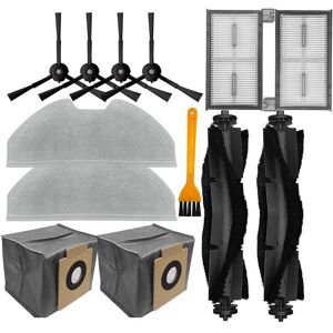 Sodial 3x(For X8 Pro Serie Hepa Filters Mop Cloths Main Side Brushes Dust Bags1354 Sodial 3x(For X8 Pro Serie Hepa Filters Mop Cloths Main Side Brushes Dust Bags1354