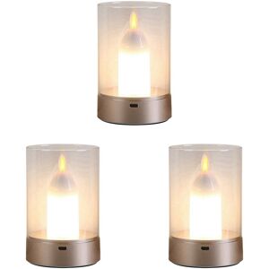 Sodial 3x Usb Candle Light Rechargeable Flameless Electric Led Candle Dancing4124 Sodial 3x Usb Candle Light Rechargeable Flameless Electric Led Candle Dancing4124