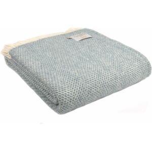 Tweedmill Textile 100% Wool Sofa Bed Throw Blanket Honeycomb Beehive Petrol Blue Tweedmill Textile 100% Wool Sofa Bed Throw Blanket Honeycomb Beehive Petrol Blue