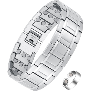 Jecanori 3x Ultra Strength Magnetic Bracelet For Men Copper Bracelet - 57 Magne Jecanori 3x Ultra Strength Magnetic Bracelet For Men Copper Bracelet - 57 Magne