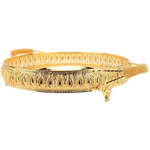 Tea Tray Elegant Tea Serving Platter Multifunctional Metal Portable For Office Tea Tray Elegant Tea Serving Platter Multifunctional Metal Portable For Office