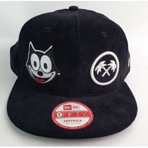 New Era Felix The Cat Cord Trainerspotter 9fifty Snapback Adjustable Black Cap New Era Felix The Cat Cord Trainerspotter 9fifty Snapback Adjustable Black Cap