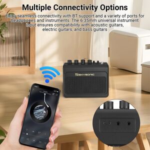 Skysonic 15w Small Electric Guitar Amp Clear/acoustic/bass/overdrive/distort Sg5 Skysonic 15w Small Electric Guitar Amp Clear/acoustic/bass/overdrive/distort Sg5