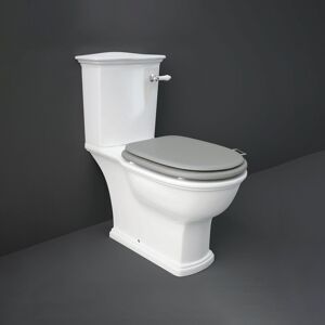 Rak Ceramics Rak Washington Close Coupled Toilet With Lever Cistern + Grey Seat Rak Ceramics Rak Washington Close Coupled Toilet With Lever Cistern + Grey Seat
