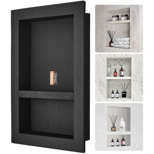 Vevor Shower Niche 41 X 61x10cm Double Shelf Wall-Inserted For Shower Bathroom Vevor Shower Niche 41 X 61x10cm Double Shelf Wall-Inserted For Shower Bathroom
