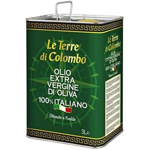 le Terre Di Colombo Le Terre Di Colombo – 100% Italian Extra Virgin Olive Oil - Tin - 3 L le Terre Di Colombo Le Terre Di Colombo – 100% Italian Extra Virgin Olive Oil - Tin - 3 L