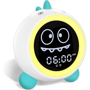 Dinotime Kids Alarm Clock, Toddler Sleep Training Clock With Sound Machine, Night Lights Dinotime Kids Alarm Clock, Toddler Sleep Training Clock With Sound Machine, Night Lights
