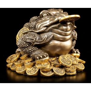 Figuren Shop Gmbh Feng Shui Figure - Money Frog - Lucky Charm Money Blessing Buddha Gift Figuren Shop Gmbh Feng Shui Figure - Money Frog - Lucky Charm Money Blessing Buddha Gift