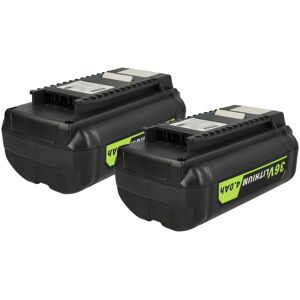 Vhbw 2x Battery For Ryobi Rbv36b Rcs36 Rcs36x3550hi Rht36c5525 Rbl36jb 4ah 36v Vhbw 2x Battery For Ryobi Rbv36b Rcs36 Rcs36x3550hi Rht36c5525 Rbl36jb 4ah 36v