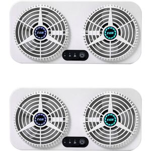 Sodial 2x Usb Car Cooling Tool Car Exhaust Fan Vehicle Air Circulation Smoke3391 Sodial 2x Usb Car Cooling Tool Car Exhaust Fan Vehicle Air Circulation Smoke3391