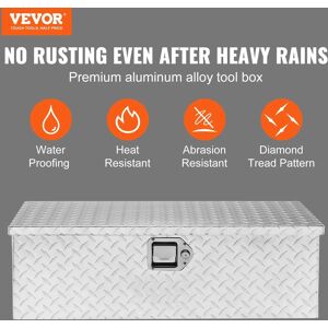 Vevor Heavy Duty Aluminum Truck Bed Tool Box - Storage Chest for Pickup, RV, Trailer Vevor Heavy Duty Aluminum Truck Bed Tool Box - Storage Chest for Pickup, RV, Trailer