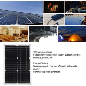 18v 20w Portable Solar Panel Semi-Flexible Monocrystalline Waterproof 18v 20w Portable Solar Panel Semi-Flexible Monocrystalline Waterproof