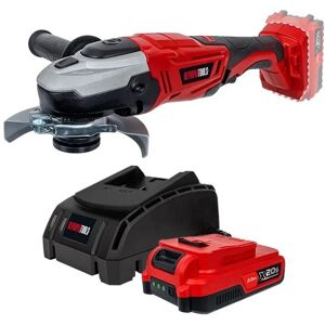 Olympia X20s 20v Angle Grinder C/w 2ah Battery And Charger - Olpx20sag1 Olympia X20s 20v Angle Grinder C/w 2ah Battery And Charger - Olpx20sag1