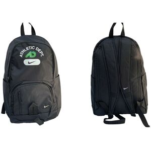 Nike Backpack Vintage Athletic Dept Fundamentals Sole-Day B4303 Black Green New Nike Backpack Vintage Athletic Dept Fundamentals Sole-Day B4303 Black Green New