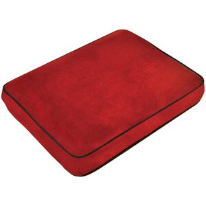 Thatcable Memory Foam Neck Travel Cushion - Soft Velour Removeable Cover - Red Fabric Thatcable Memory Foam Neck Travel Cushion - Soft Velour Removeable Cover - Red Fabric