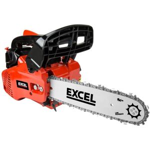 Excel 25cc Petrol Chainsaw 12" Heavy Duty 2 Stroke Engine Wood Saw + 2 X Chain Excel 25cc Petrol Chainsaw 12" Heavy Duty 2 Stroke Engine Wood Saw + 2 X Chain