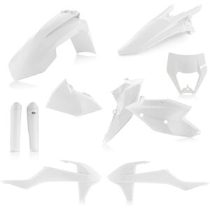 Acerbis KTM Exc-f 250 White Full Plastic Kit - Full Plastic Kit Acerbis KTM Exc-f 250 White Full Plastic Kit - Full Plastic Kit