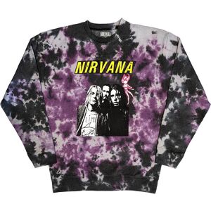 Rockoff Nirvana Dip Dye Medium Sweatshirt Rockoff Nirvana Dip Dye Medium Sweatshirt
