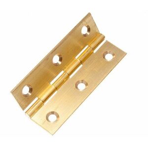 Onestopdiy 75mm Brass Hinges - Durable & Elegant - Hinges Onestopdiy 75mm Brass Hinges - Durable & Elegant - Hinges