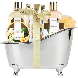 Spa Luxetique Spa Gift Sets, Gifts For Her, 8pcs Vanilla Bath Sets With Body Spa Luxetique Spa Gift Sets, Gifts For Her, 8pcs Vanilla Bath Sets With Body