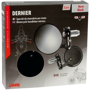 Lampa Pair Of Mirrors - Black Handlebar 13-18 Mm Harley Davidson Lampa Pair Of Mirrors - Black Handlebar 13-18 Mm Harley Davidson