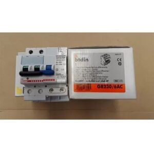 Bticino Spa Bticino Differential Magnetothermal Ac 2p 6a 4.5ka 30ma 0.03a G8230//6ac Salvav Bticino Spa Bticino Differential Magnetothermal Ac 2p 6a 4.5ka 30ma 0.03a G8230//6ac Salvav