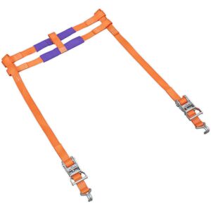 Thatcable 35mm Motorcycle Rear Wheel Ratchet Tie Down Strap - 1000kg - Steel J Hooks Thatcable 35mm Motorcycle Rear Wheel Ratchet Tie Down Strap - 1000kg - Steel J Hooks