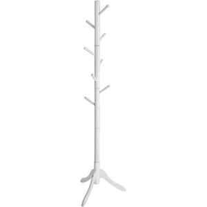 Vasagle Standing Coat Rack, Solid Wood Coat Rack, Tree-Shaped Coat Rack With 8 Vasagle Standing Coat Rack, Solid Wood Coat Rack, Tree-Shaped Coat Rack With 8
