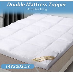 Mattress Topper Big Double 10cm Thick White 149 X 203cm Memory Foam Mattress Mattress Topper Big Double 10cm Thick White 149 X 203cm Memory Foam Mattress