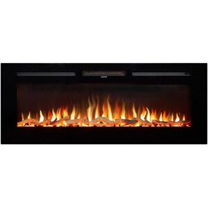 Adam Orlando Inset / Wall Mounted Electric Fire, 50 Inch 10336 Adam Orlando Inset / Wall Mounted Electric Fire, 50 Inch 10336
