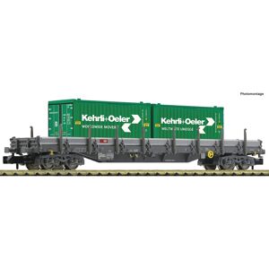 Fleischmann Sbb Res Low Sided Bogie Stake Wagon W/kehrli+oeler Load Vi Fm6660092 Fleischmann Sbb Res Low Sided Bogie Stake Wagon W/kehrli+oeler Load Vi Fm6660092