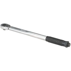 Sealey Torque Wrench Micrometer Style 3/8"Sq Drive 7-112nm(5-83lb.Ft) - Calibrated - Se Sealey Torque Wrench Micrometer Style 3/8"Sq Drive 7-112nm(5-83lb.Ft) - Calibrated - Se