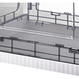 Ge Striped Transparent Side Opening Foldable Storage Box Te Ge Striped Transparent Side Opening Foldable Storage Box Te