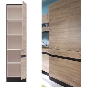 Impact Furniture Kitchen Larder Unit 500mm Cabinet 50cm Right Cupboard Wenge Oak Effect Junona Impact Furniture Kitchen Larder Unit 500mm Cabinet 50cm Right Cupboard Wenge Oak Effect Junona