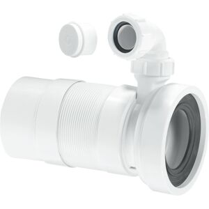 Mcalpine 97-107mm Inlet X 110mm Plain End Outletwc Connector With 1.25" Boss Mcalpine 97-107mm Inlet X 110mm Plain End Outletwc Connector With 1.25" Boss