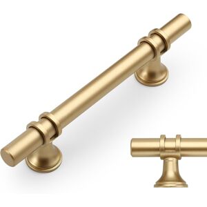 Amerdeco 10 Pack Gold Cabinet Pulls 3.75 Inch(96mm) Hole Centers Kitchen Cabine Amerdeco 10 Pack Gold Cabinet Pulls 3.75 Inch(96mm) Hole Centers Kitchen Cabine