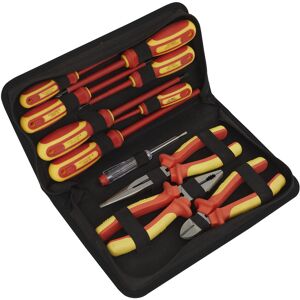 Electrical Vde Tool Kit 11pc - Sealey S01219 New Electrical Vde Tool Kit 11pc - Sealey S01219 New