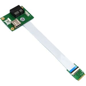 Sodial 2x(Pcie Riser Ngff M.2 Key A/e To Pci-E Express X1+usb Adapter Riser Card8246 Sodial 2x(Pcie Riser Ngff M.2 Key A/e To Pci-E Express X1+usb Adapter Riser Card8246