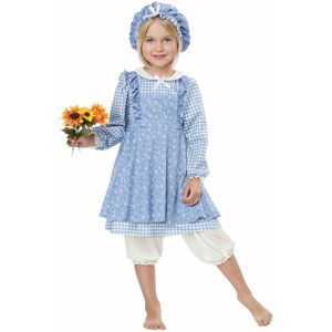 California Costume Collections Little Prairie Blue Pioneer Frontier Colonial Olden Day Toddler Girls Costume California Costume Collections Little Prairie Blue Pioneer Frontier Colonial Olden Day Toddler Girls Costume