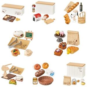 Re-Ment Peanuts Snoopy'S Bakery 8 Type Set From Japan N2 Re-Ment Peanuts Snoopy'S Bakery 8 Type Set From Japan N2