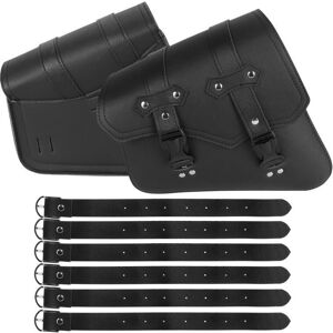 Eurowagens Pu Leather Motorcycle Side Bags Motorcycle Saddlebags For Safe Item Storage Eurowagens Pu Leather Motorcycle Side Bags Motorcycle Saddlebags For Safe Item Storage