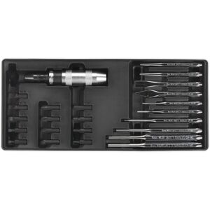 Sealey Tbt18 Impact Driver Set 25pc Tool Tray Sealey Tbt18 Impact Driver Set 25pc Tool Tray