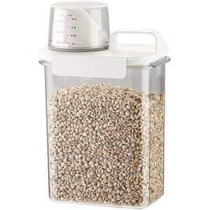 Sodial 3x(Sealed Household Grain Storage Box, Transparent Rice Bucket Kitchen2873 Sodial 3x(Sealed Household Grain Storage Box, Transparent Rice Bucket Kitchen2873