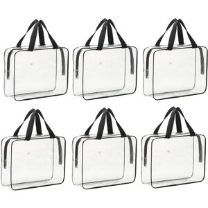 Sodial 2x(6 Packs Toy Storage Bags,Reusable Clear Storage Bags With Front , Toy3183 Sodial 2x(6 Packs Toy Storage Bags,Reusable Clear Storage Bags With Front , Toy3183