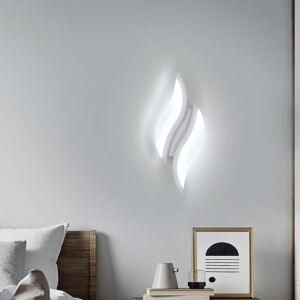 Dorlink Modern Led Wall Light Indoor, 12w White Led Wall Lamp, 6500k Cool Light, Acryli Dorlink Modern Led Wall Light Indoor, 12w White Led Wall Lamp, 6500k Cool Light, Acryli