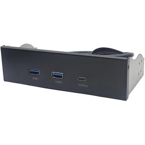 Sodial 5x(Usb Front Panel For Pc 2 Port Usb 3.2 Gen1 5gbps + 1 Port Type-C3779 Sodial 5x(Usb Front Panel For Pc 2 Port Usb 3.2 Gen1 5gbps + 1 Port Type-C3779