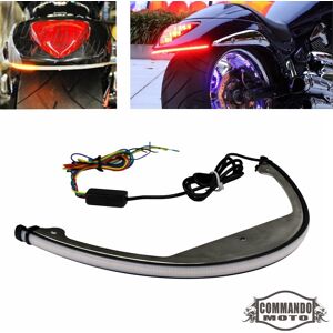 Commandomoto For Suzuki Boulevard M109r M1800r 2006-2022 Led Turn Signal Fender Taillight Bar Commandomoto For Suzuki Boulevard M109r M1800r 2006-2022 Led Turn Signal Fender Taillight Bar