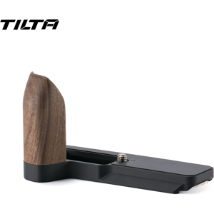 Tilta Mounting Baseplate With Wooden Grip For Canon Powershot V1 – Black Tilta Mounting Baseplate With Wooden Grip For Canon Powershot V1 – Black